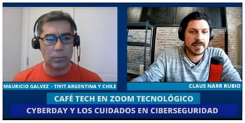 Mauricio Gálvez habla de ciberseguridad en el Cyberday para CaféTech