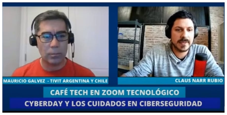 Mauricio Gálvez habla de ciberseguridad en el Cyberday para CaféTech